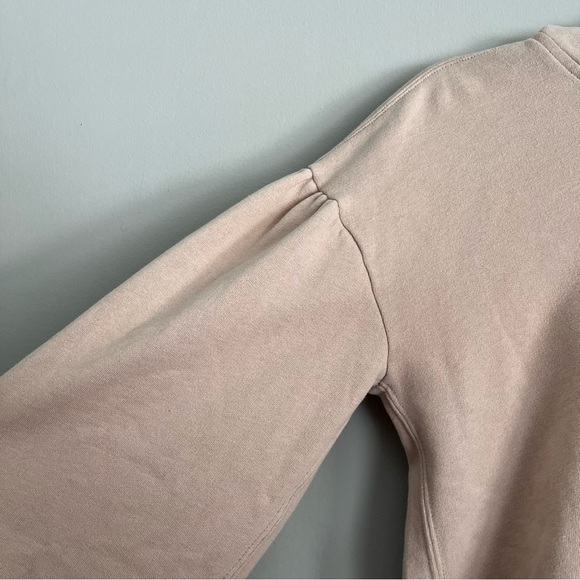 Abercrombie & Fitch Soft A&F Collection Tan Hoodie Size Small Camel Pullover - Picture 6 of 10